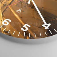 Clock face with numbers