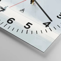 Clock face with numbers