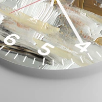 Clock face with numbers