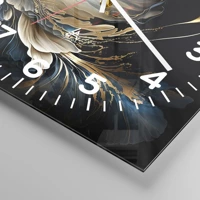 Clock face with numbers