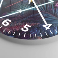 Clock face with numbers