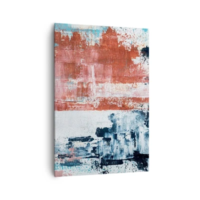 Canvas picture - Abstract Fifty Fifty - 70x100 cm