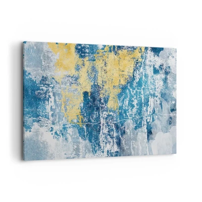 Canvas picture - Abstract Full of Optimism - 120x80 cm