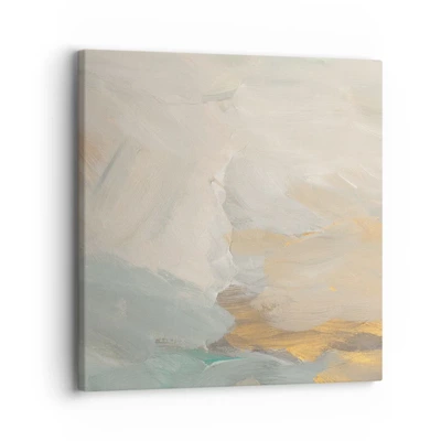 Canvas picture - Abstract: Land of Gentleness - 30x30 cm