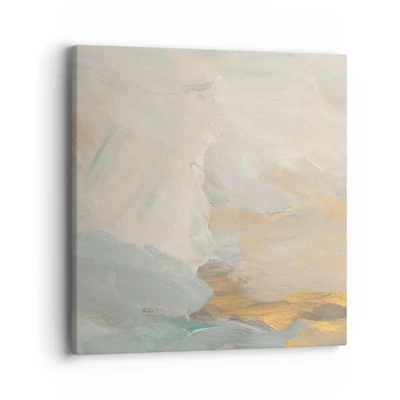 Canvas picture - Abstract: Land of Gentleness - 40x40 cm