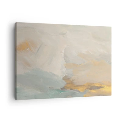 Canvas picture - Abstract: Land of Gentleness - 70x50 cm