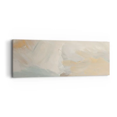Canvas picture - Abstract: Land of Gentleness - 90x30 cm