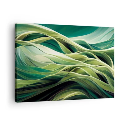 Canvas picture - Abstract Playing Green - 70x50 cm