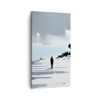 Canvas picture - All Alone - 45x80 cm