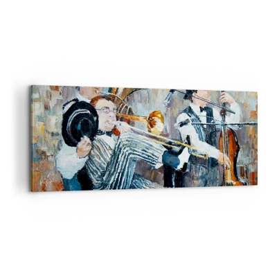 Canvas picture - All That Jazz - 100x40 cm