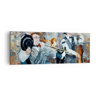 Canvas picture - All That Jazz - 140x50 cm