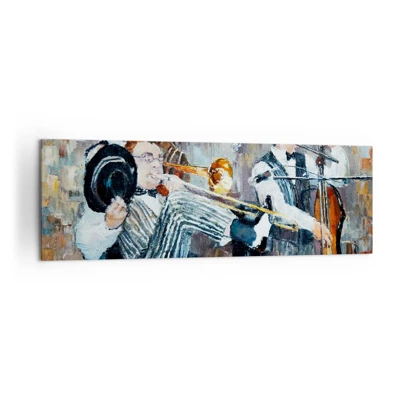 Canvas picture - All That Jazz - 160x50 cm