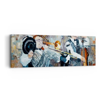 Canvas picture - All That Jazz - 90x30 cm