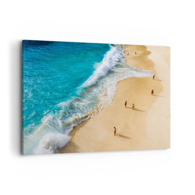 Canvas picture - And Next the Sun, Beach… - 100x70 cm