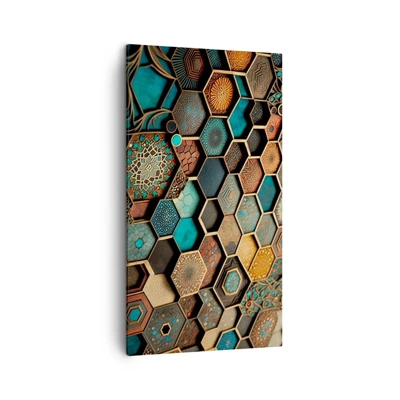 Canvas picture - Arabic Ornaments - Variation - 45x80 cm