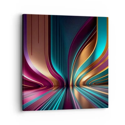 Canvas picture - Architecture of Light - 40x40 cm