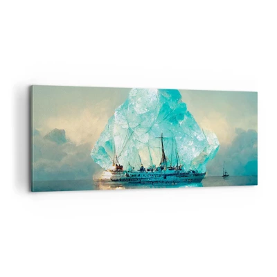 Canvas picture - Arctic Diamond - 100x40 cm