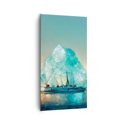 Canvas picture - Arctic Diamond - 65x120 cm