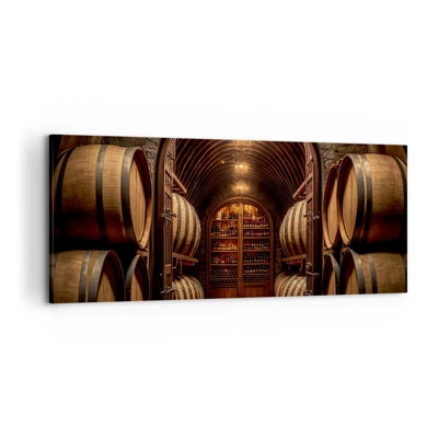 Canvas picture - Atmospheric Cellar - 120x50 cm