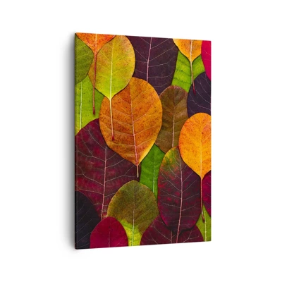 Canvas picture - Autumn Mosaics - 50x70 cm