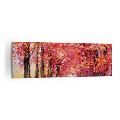 Canvas picture - Autumnal Impression - 160x50 cm