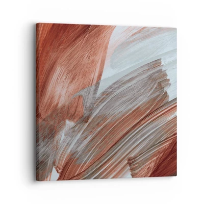 Canvas picture - Autumnal and Windy Abstract - 30x30 cm