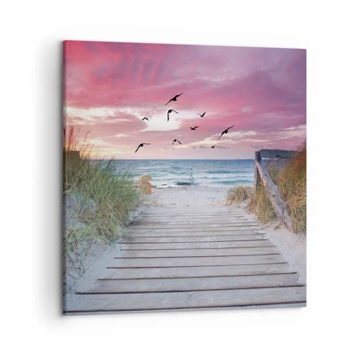 Canvas picture - Baltic Impression - 50x50 cm