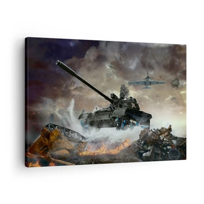 Canvas picture - Battle Is Scary and Beautiful - 70x50 cm