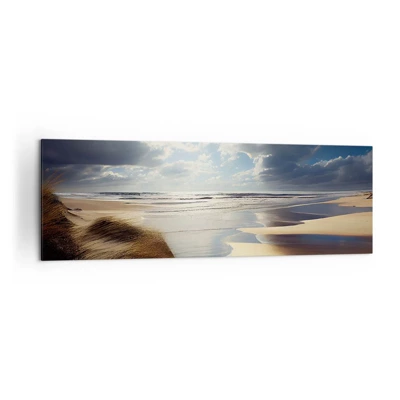 Canvas picture - Beach, Wild Beach - 160x50 cm