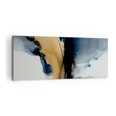 Canvas picture - Behind the Curtain - 100x40 cm