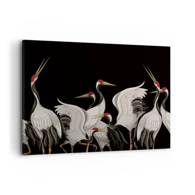 Canvas picture - Bird Affairs - 120x80 cm