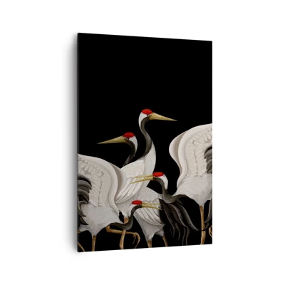 Canvas picture - Bird Affairs - 70x100 cm