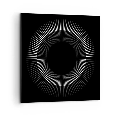 Canvas picture - Black Sun - 50x50 cm