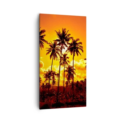 Canvas picture - Blazing Sun - 55x100 cm