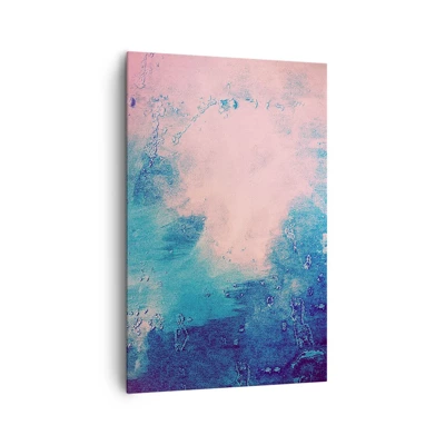 Canvas picture - Blue Hug - 80x120 cm