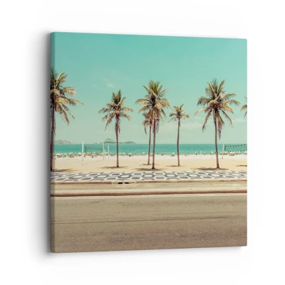 Canvas picture - By the Beach - 30x30 cm