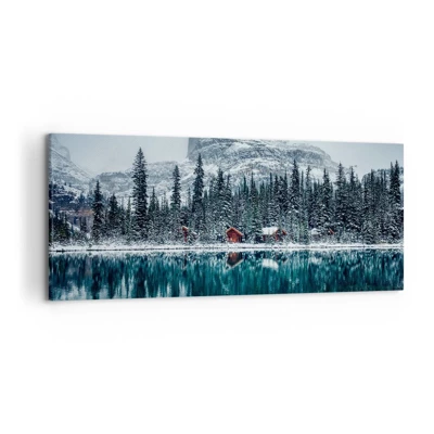 Canvas picture - Canadian Retreat - 120x50 cm