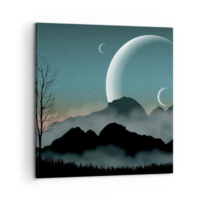 Canvas picture - Carnival of a Starry Night - 60x60 cm