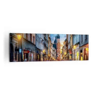 Canvas picture - Charm of Cracow - 160x50 cm