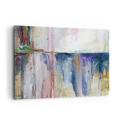 Canvas picture - Colourful Impressions an Associations - 120x80 cm