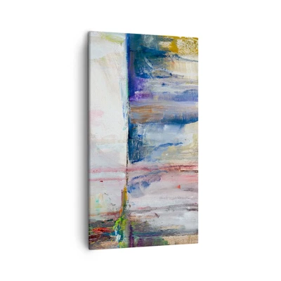 Canvas picture - Colourful Impressions an Associations - 45x80 cm