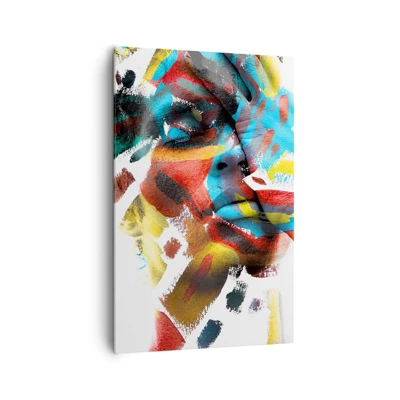 Canvas picture - Colourful Personality - 80x120 cm