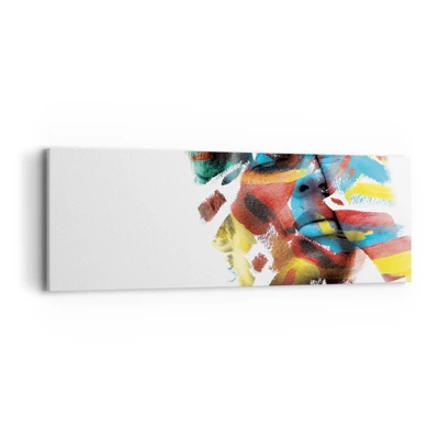 Canvas picture - Colourful Personality - 90x30 cm