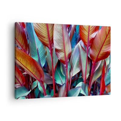 Canvas picture - Colourful Thicket - 70x50 cm