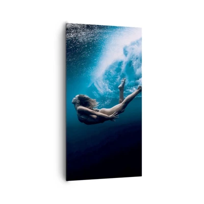 Canvas picture - Contemporary Syren - 65x120 cm