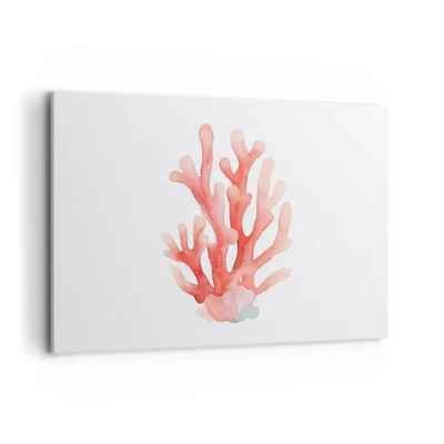 Canvas picture - Coral Colour Colars - 120x80 cm
