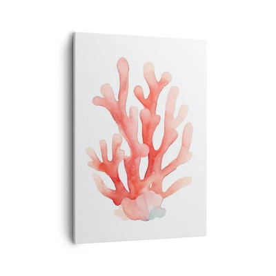Canvas picture - Coral Colour Colars - 50x70 cm