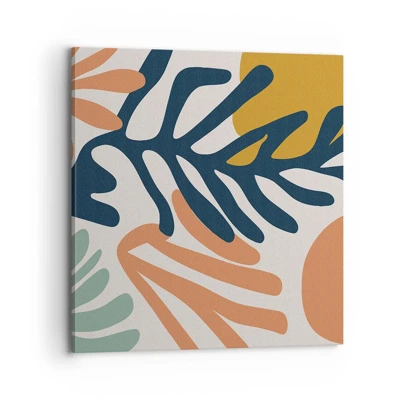 Canvas picture - Coral Sea - 70x70 cm
