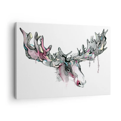 Canvas picture - Crown of the King of the Forest - 70x50 cm