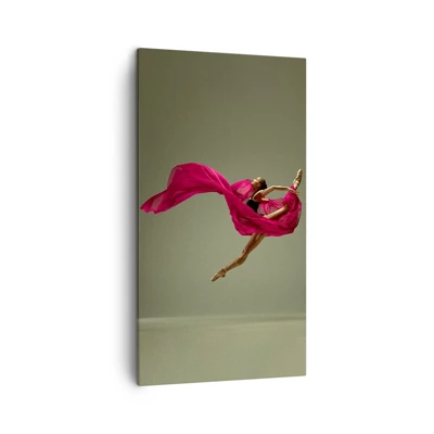 Canvas picture - Dancing Flame - 45x80 cm